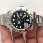 V3 Replica Rolex Explorer II Black Dial 42mm Watch 216570 